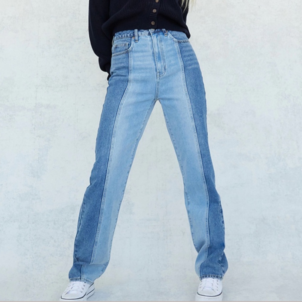 PacSun Eco Two-Tone Boyfriend Jeans